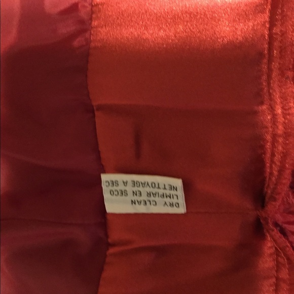 Evan Picone Reddish Pink Cocktail Dress - Picture 8 of 8